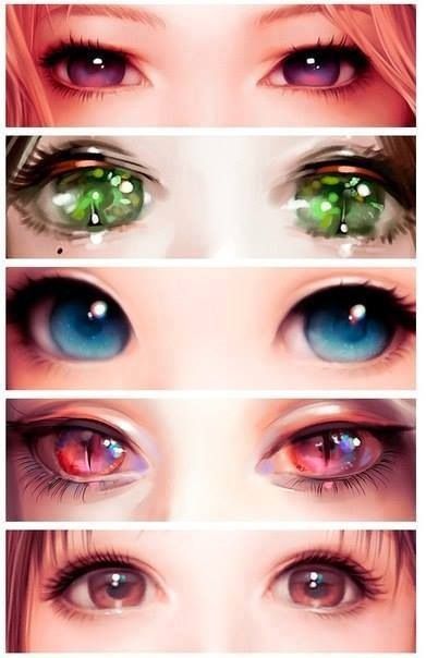 manga anime eyes tutorial