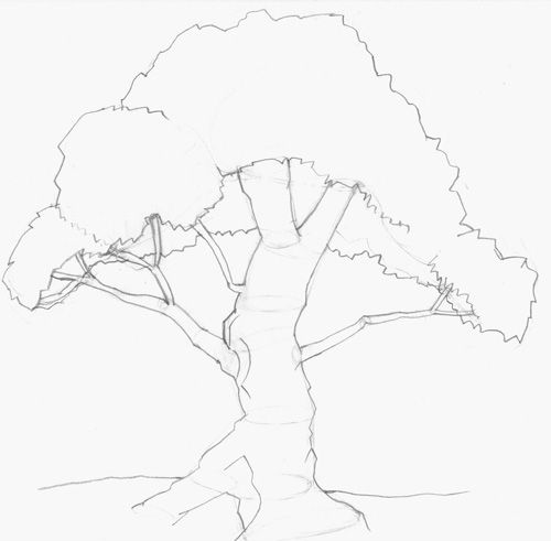 kreslenie stromu postup