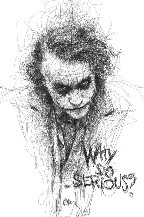 jocker kresba
